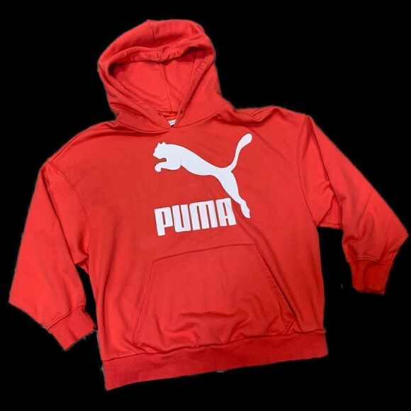 Puma classic pull over hoodie Paradise pink 2x Cotton polyester blend - Picture 3 of 14
